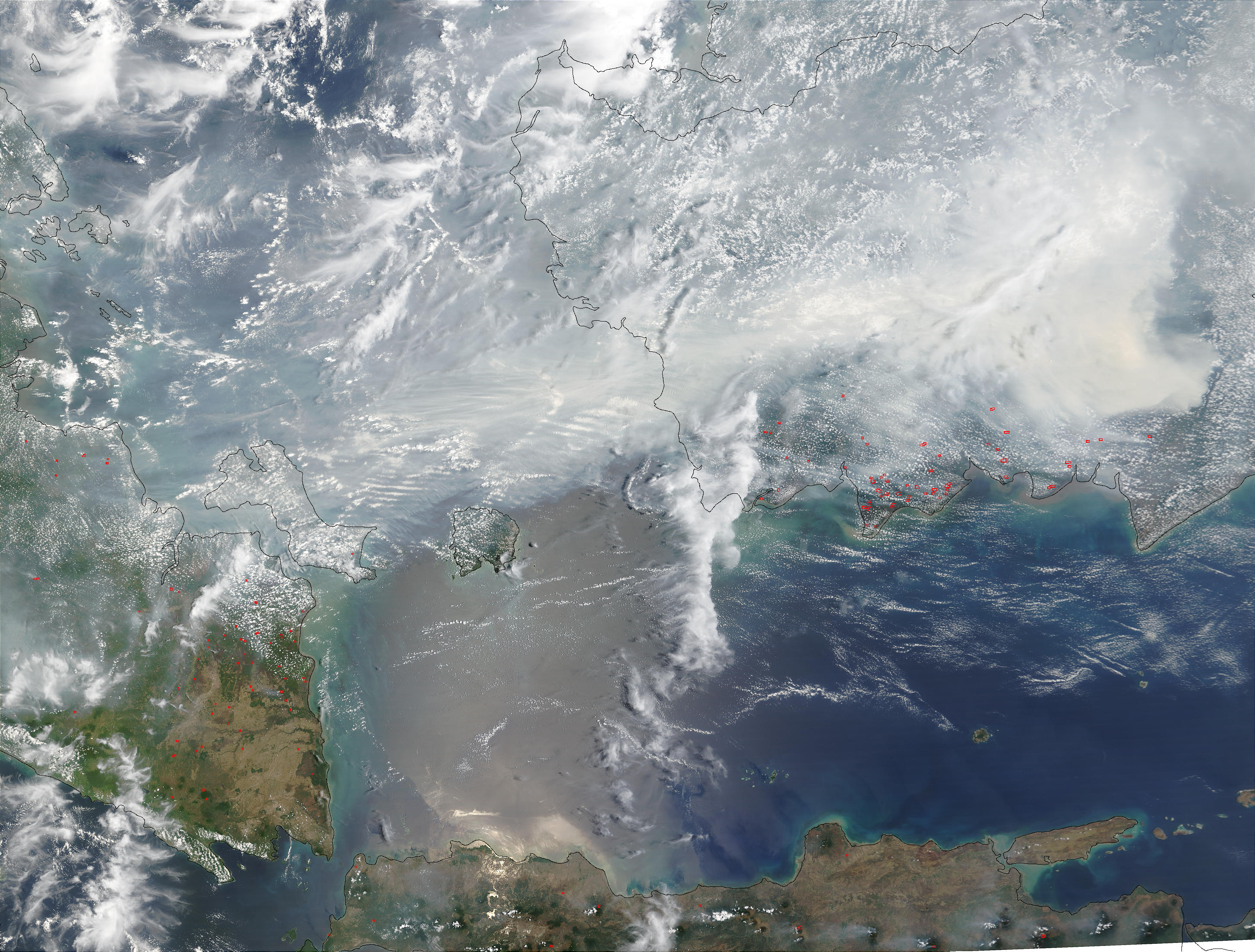 Fires and smoke in Indonesia - related image preview